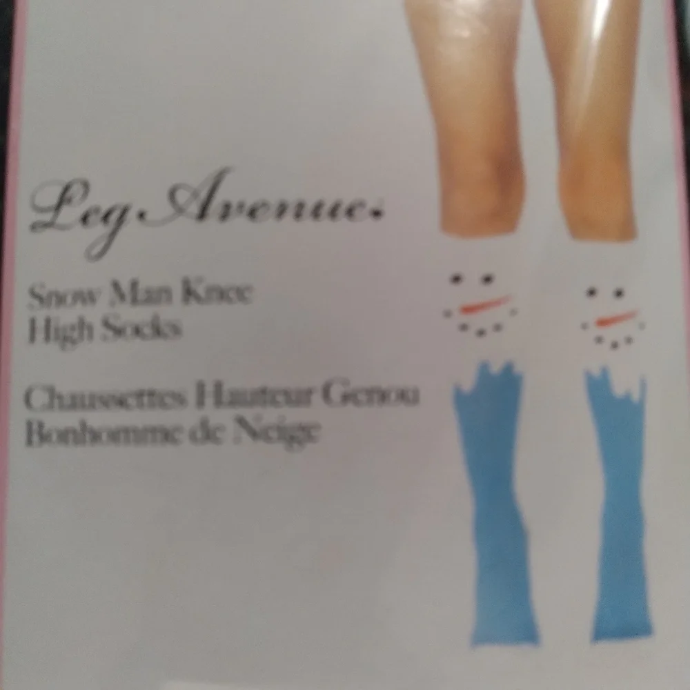 Leg Avenue Snowman Knee High Socks One Size